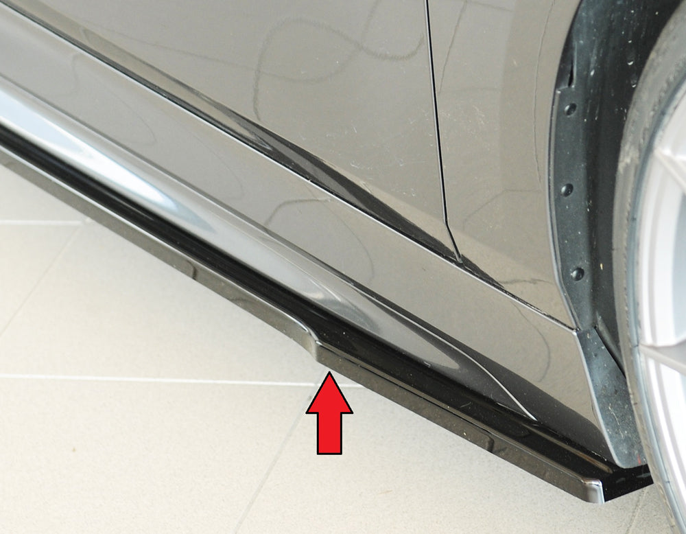 Rieger 00088315 Side Skirt Approach Only For M-Series Side Skirt