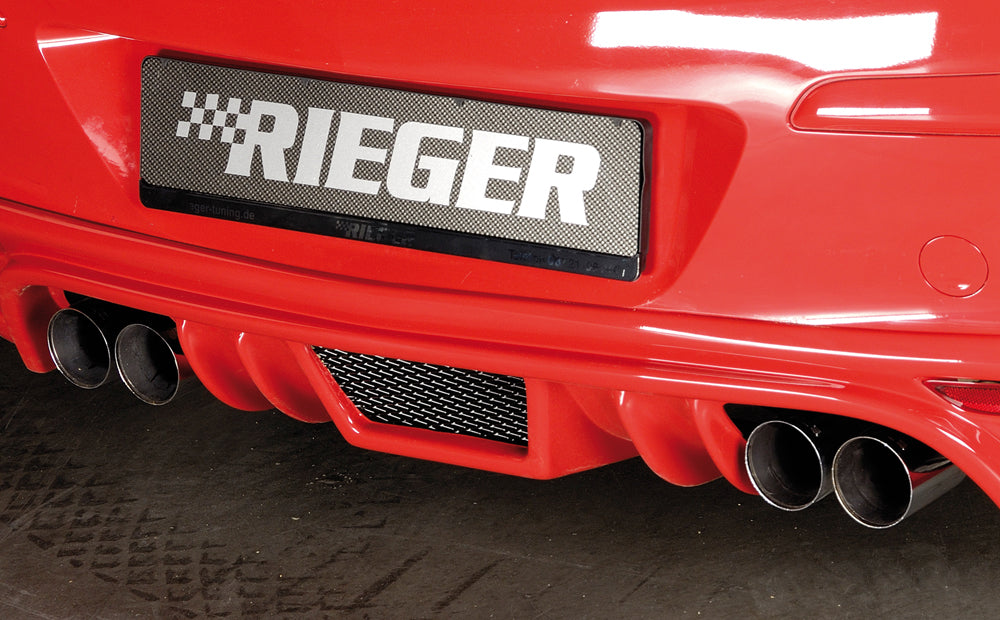Rieger 00188291 Exhaust Silencer, Right, Left, With Stampin 1.4L 66Kw, 1.6L 77Kw/85Kw, 1.8L 92Kw/103Kw...