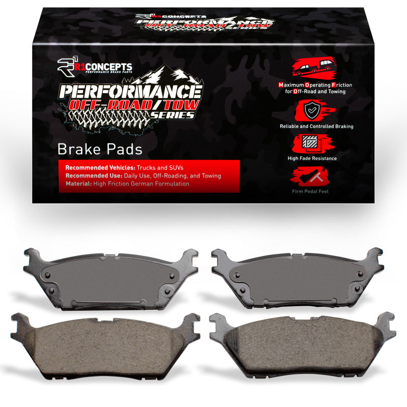 R1 Concepts R1 15-21 Lincoln Navigator Rear Off-Road/Tow Brake Pads