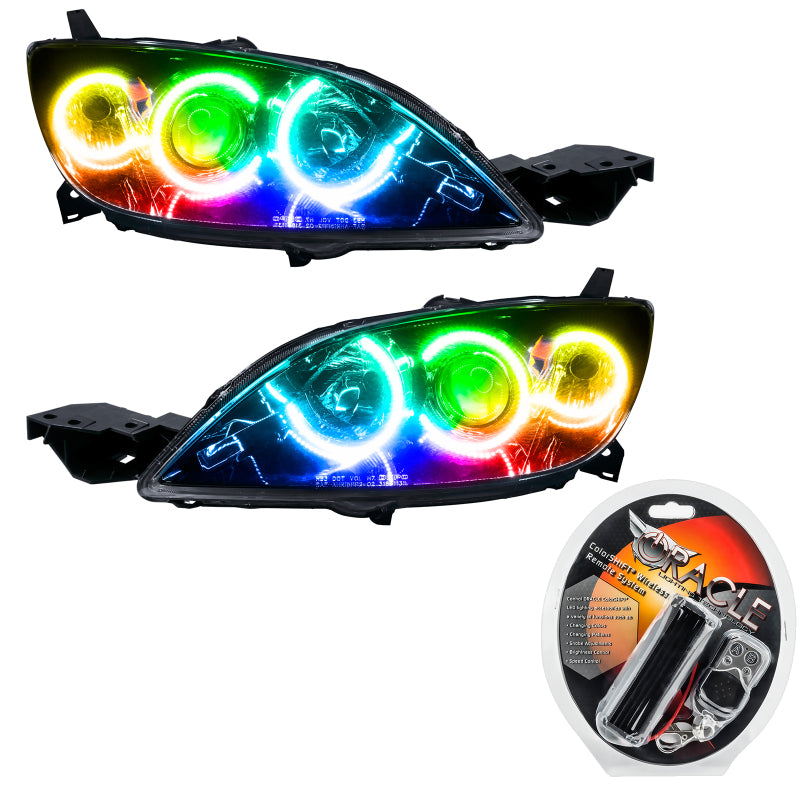 ORACLE Lighting Oracle 04-09 Mazda 3 SMD HL - 4DR - Halogen Style - ColorSHIFT