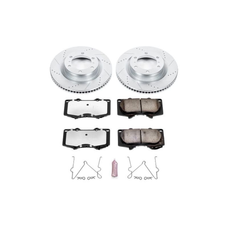 PowerStop Power Stop 10-19 Lexus GX460 Front Z36 Truck & Tow Brake Kit