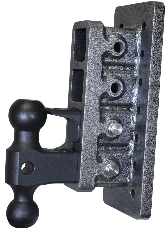 GEN-Y Hitch Gen-Y Mega Duty 2in Bolt-On 7.5in Drop 2K TW 16K Hitch w/GH-051 Dual-Ball/GH-032 Pintle Lock