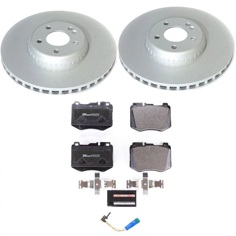 PowerStop Power Stop 2017 Mercedes-Benz E300 Front Euro-Stop Brake Kit