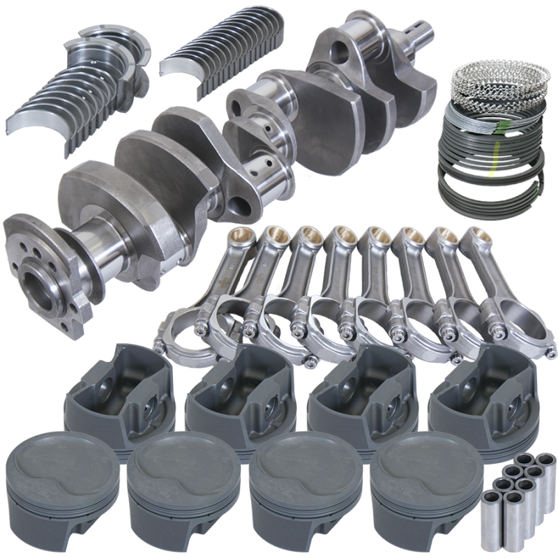 Eagle Chevy 350 3.750in Crank 5.700in I-Beam Rods -16cc 4.060in Pistons Rotating Assembly