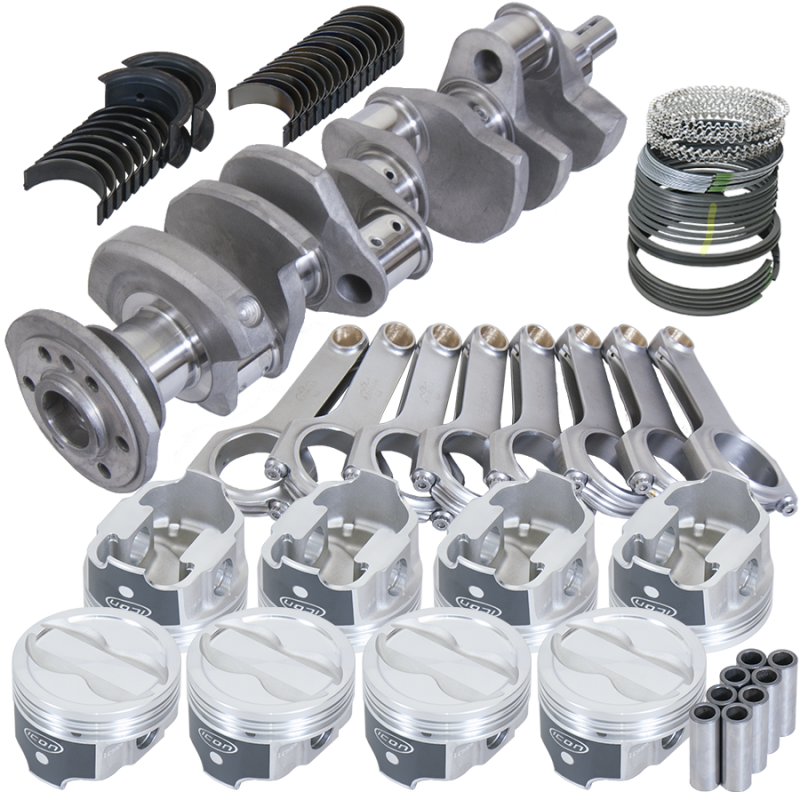 Eagle Chevy 350 3.750in Crank 5.700in H-Beam -18cc 4.060in Pistons Rotating Assembly