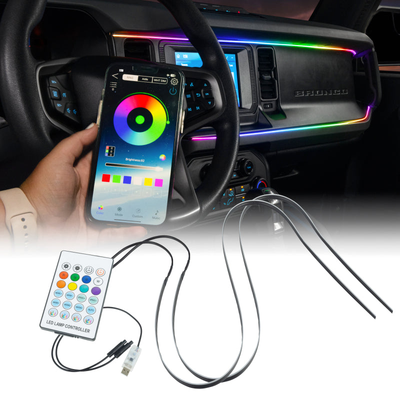 ORACLE Lighting Oracle 21-25 Ford Bronco ColorSHIFT LED Interior Dash Board Kit
