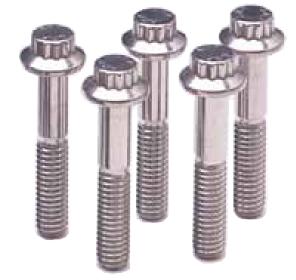 ARP 7/16 Inch - 20 x 1.250 12pt Black Oxide Bolts (5/pkg)