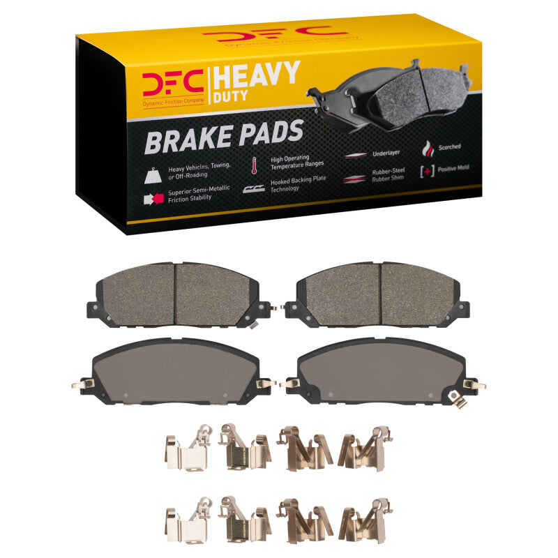 DFC 20-25 Ford Police Interceptor Utility Front Heavy Duty Pads and Hardware Kit