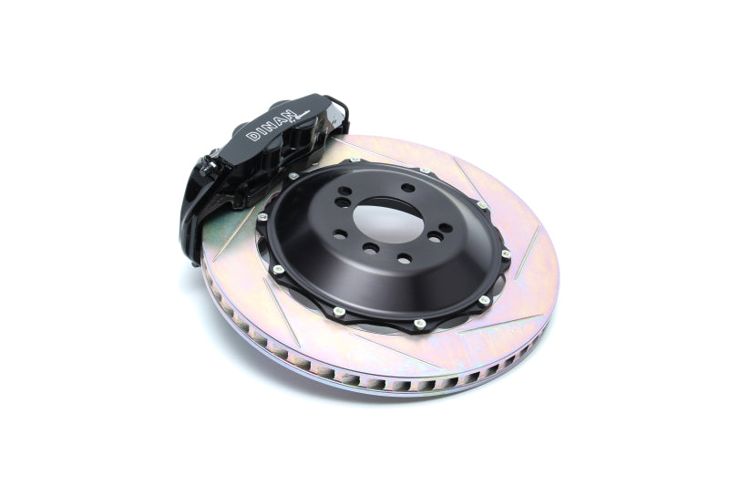 Dinan 11-13 BMW 335is Front Brake Kit -Black Calipers - Slotted