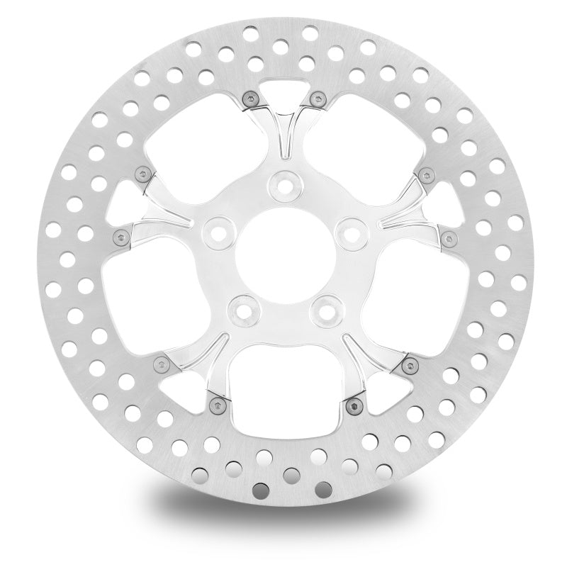 Performance Machine Disc/Carr 11.8 Galaxy Front Right - Chrome