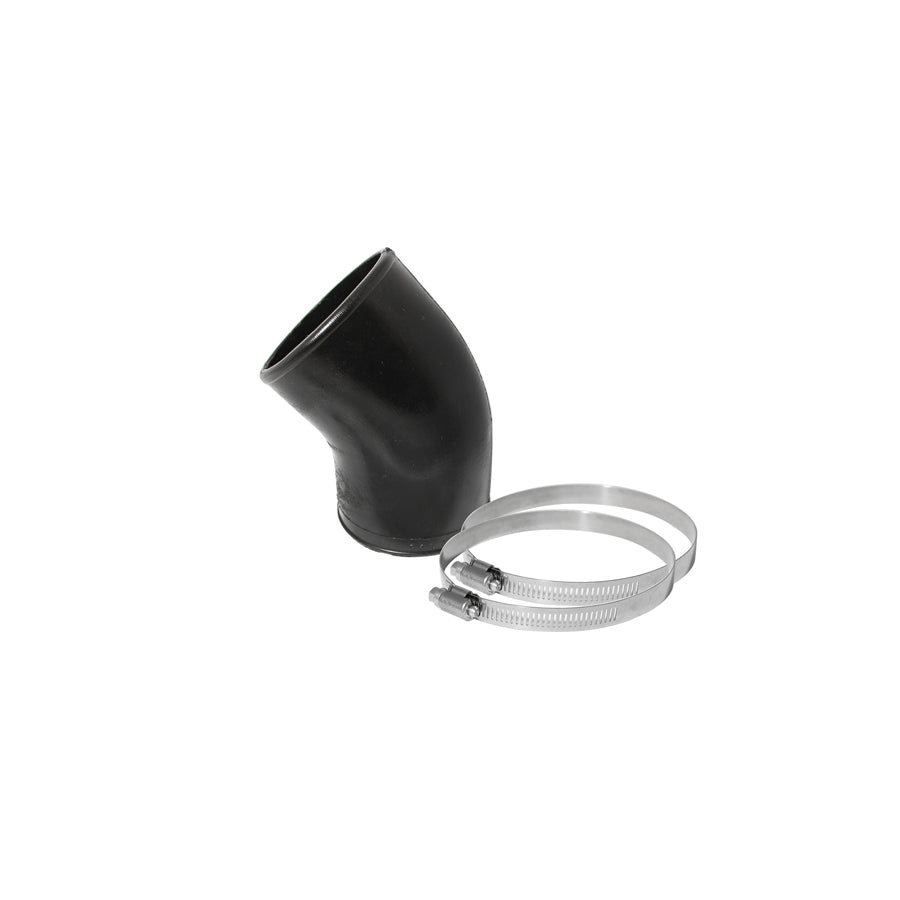 aFe 59-00032 (3 IN ID to 2-3/4 IN ID x 45 Deg.) Elbow Reducing Coupler - Black Replacement Coupling Kit
