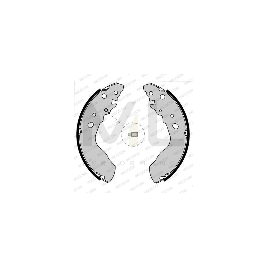 FERODO PREMIER FSB580 Brake Shoe Set | Performance Parts Direct Car Parts