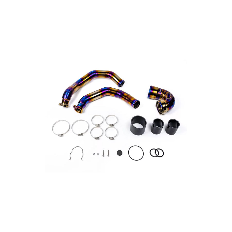 VR Performance Titanium Chargepipes and J-pipe BMW M3 | M4 | M2C | F8x 2015-2021