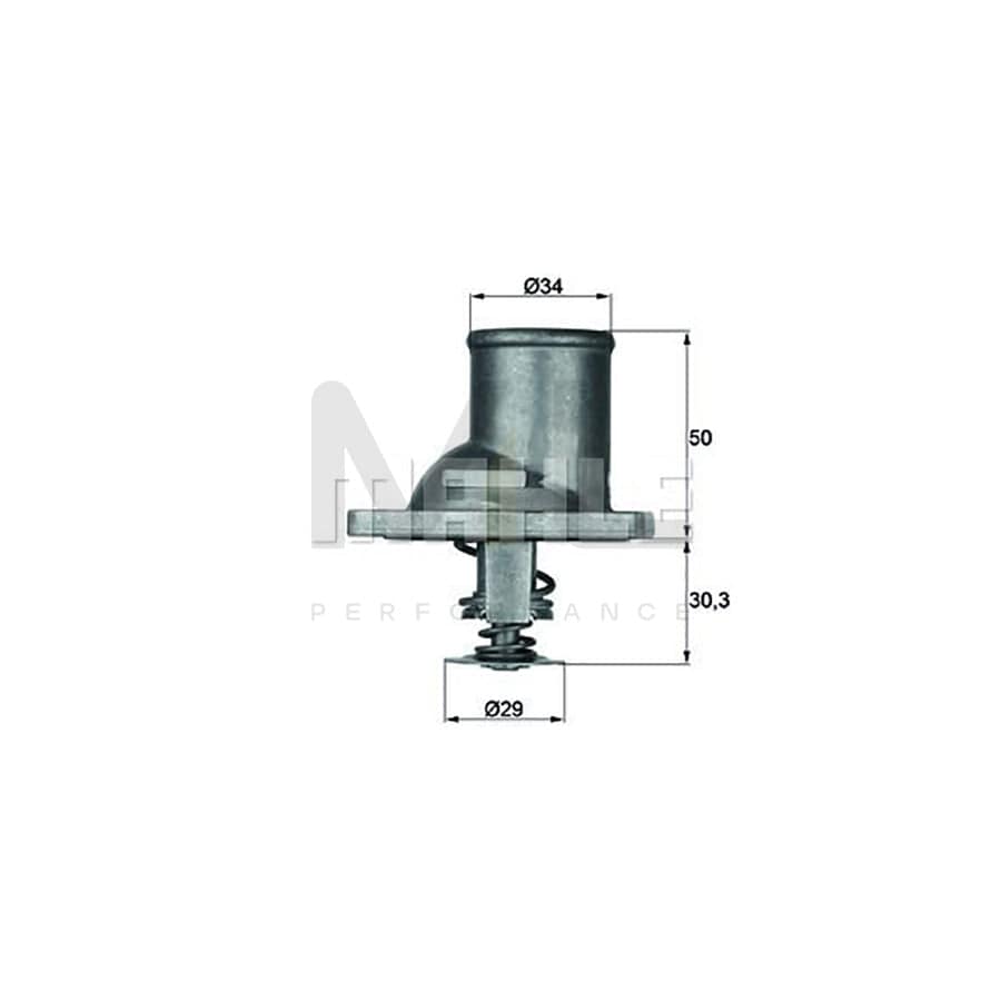 MAHLE ORIGINAL TI 50 92D Engine thermostat Opening Temperature: 92��C, with seal | Performance Parts DirectCar Parts