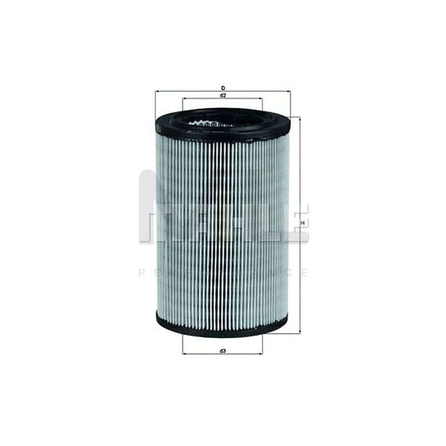 MAHLE ORIGINAL LX 865 Air Filter Filter Insert | Performance Parts DirectCar Parts