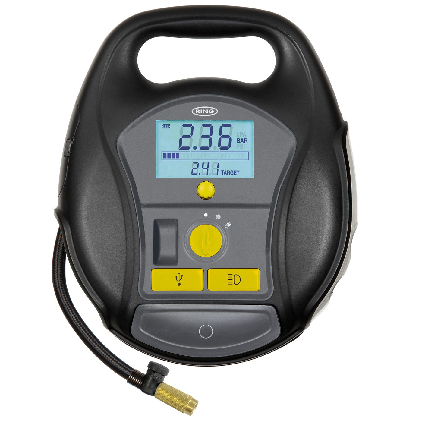 RING RTC6000 Cordless Digital Inflator and Air Pump (4 in 1 Rechargeable) | ML Performance