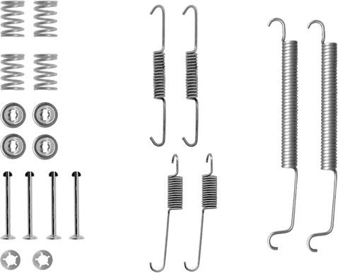 TEXTAR 97012000 Brake Shoe Fitting Kit