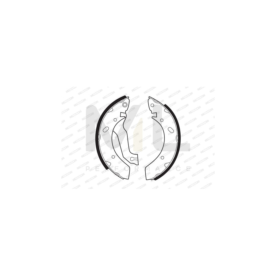 FERODO PREMIER FSB319 Brake Shoe Set | Performance Parts Direct Car Parts
