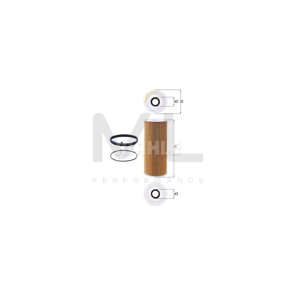 MAHLE ORIGINAL KX 31 Fuel filter Filter Insert | Performance Parts DirectCar Parts