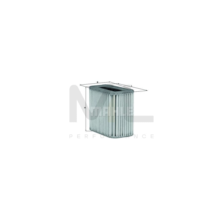 MAHLE ORIGINAL LX 1667 Air Filter Filter Insert | Performance Parts DirectCar Parts
