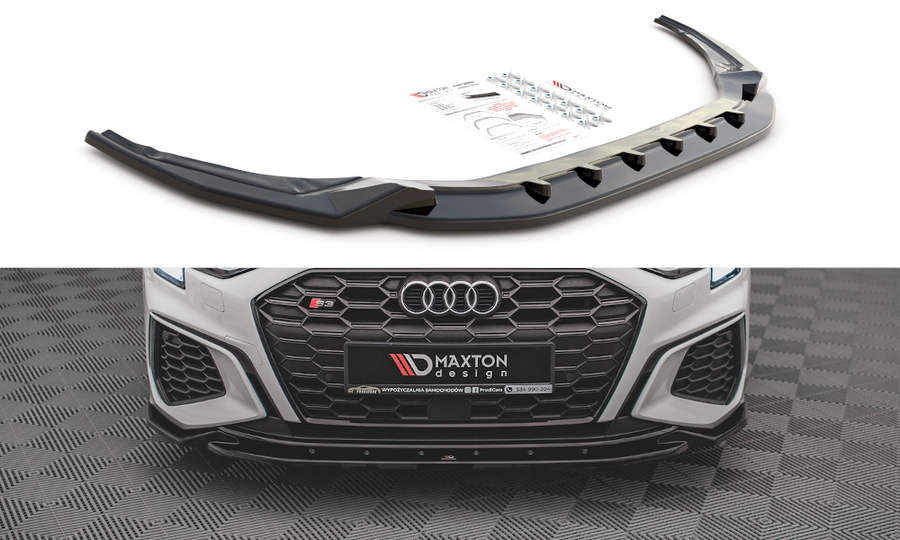 Maxton Design Audi S3 / A3 S-Line 8Y Front Splitter V.2