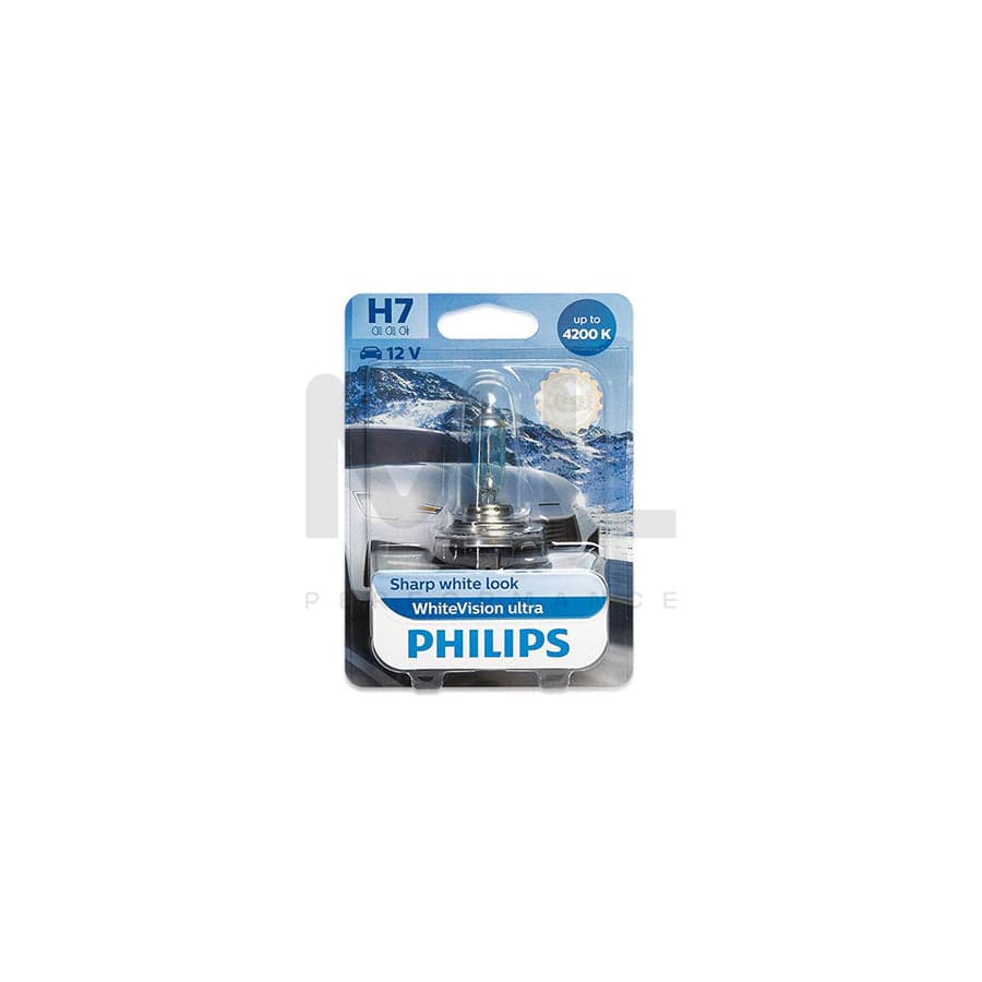 PHILIPS 12972WVUB1 Bulb, spotlight H7 12V 55W PX26d 4200K Halogen | Performance Parts Direct Car Parts