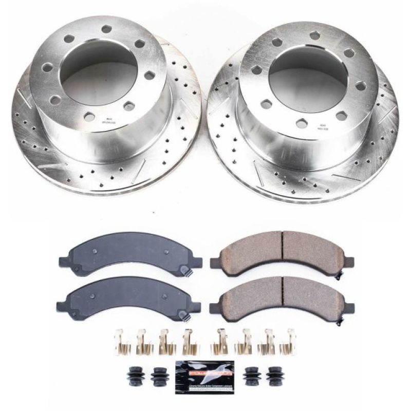 PowerStop Power Stop 03-08 Chevrolet Express 3500 Rear Z23 Evolution Sport Brake Kit