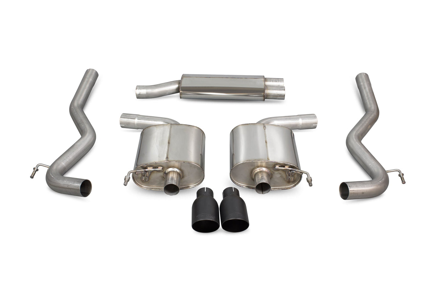 Scorpion SFD087C Ford Mustang 2.3T Resonated Cat-Back Exhaust System