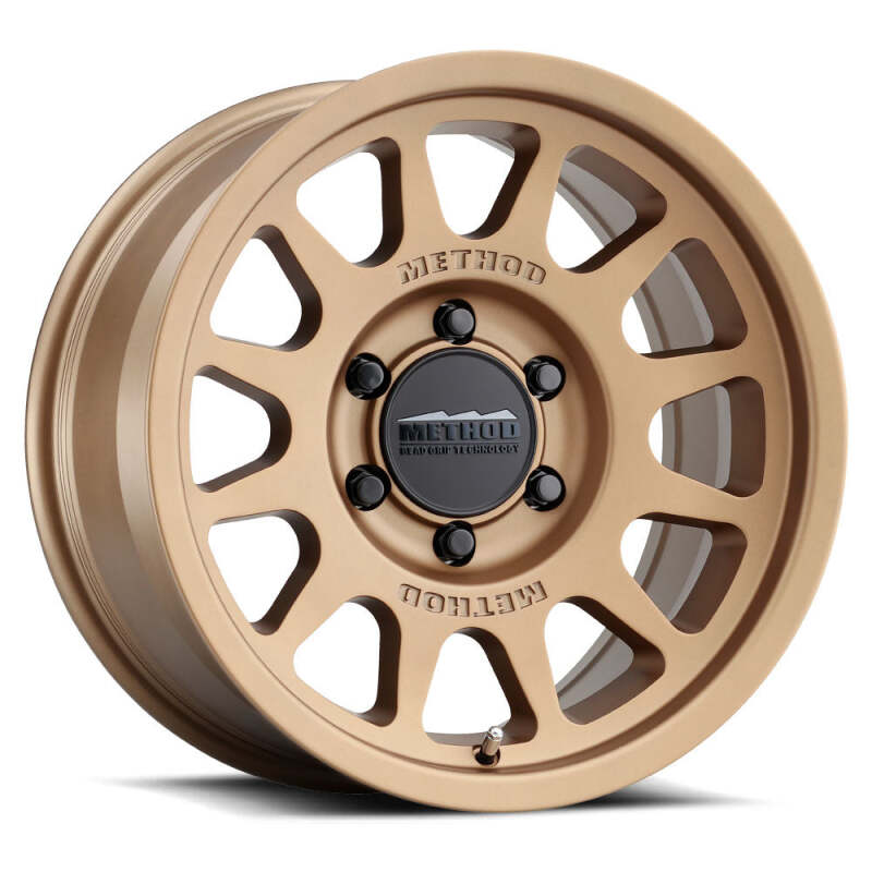 Method Wheels Method MR703 17x9 / -12mm Offset / 130.81mm Bore / 8x6.5 BP / 4.8in BS - Method Bronze Wheel