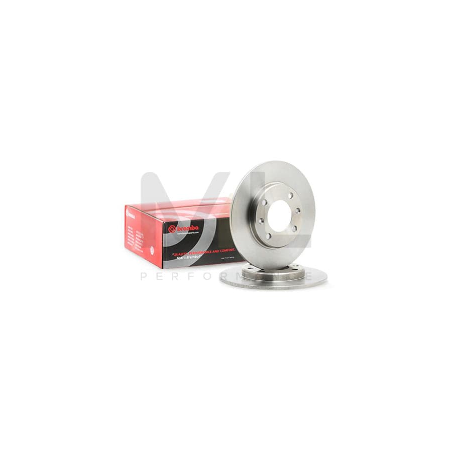 BREMBO 08.5334.10 Brake Disc Solid, with bolts/screws - 1 piece