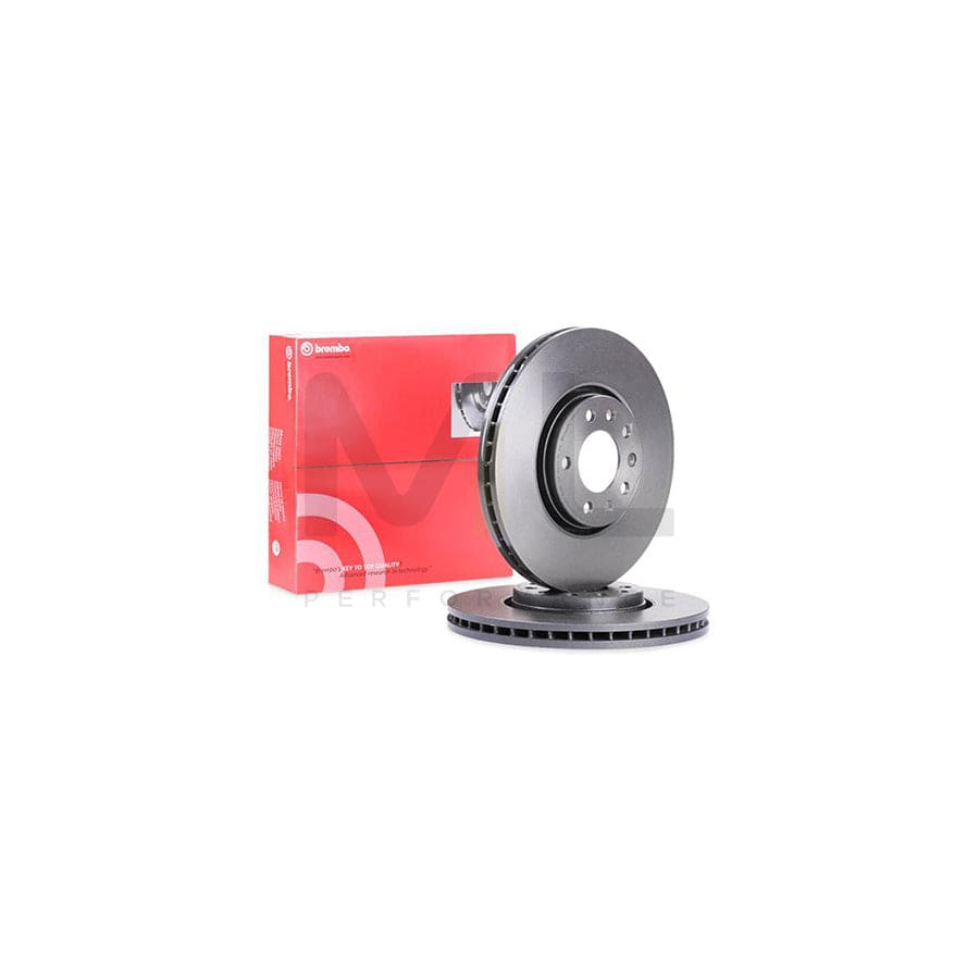 BREMBO COATED DISC LINE 09.9162.11 Brake Disc Internally Vented, Coated, High-carbon - 1 piece