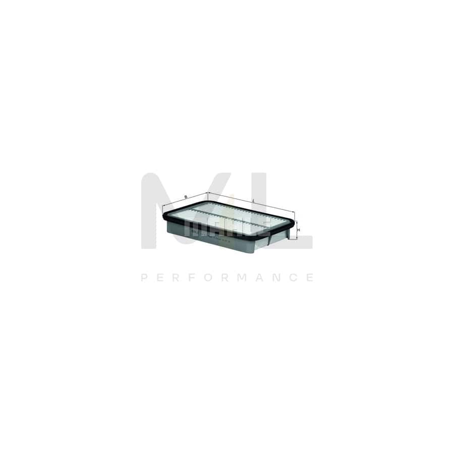 MAHLE ORIGINAL LX 811 Air Filter Filter Insert | Performance Parts DirectCar Parts