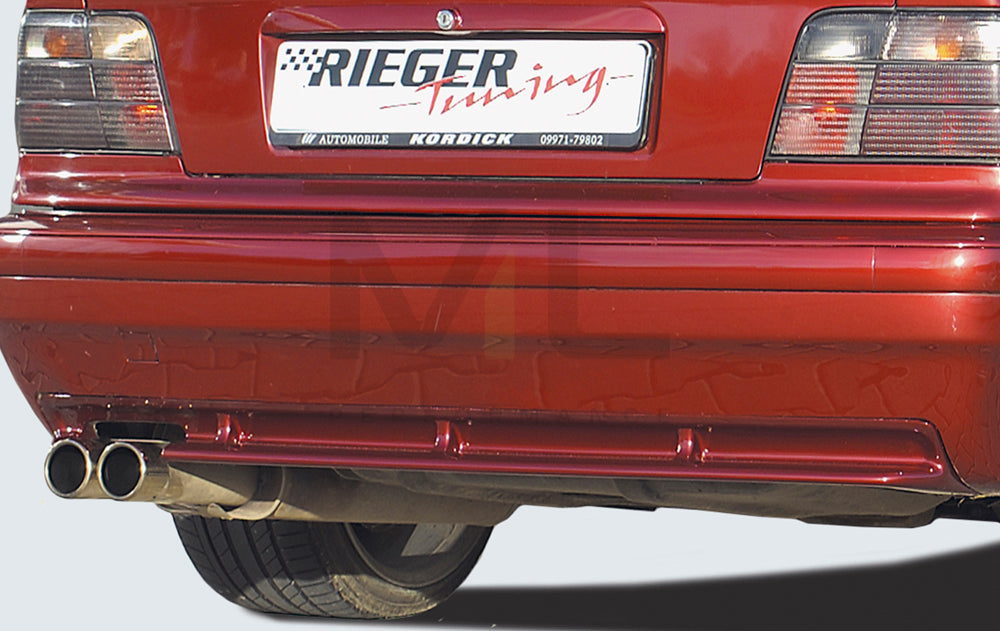 Rieger 00049031 BMW 3 Series E36 Rear Diffuser