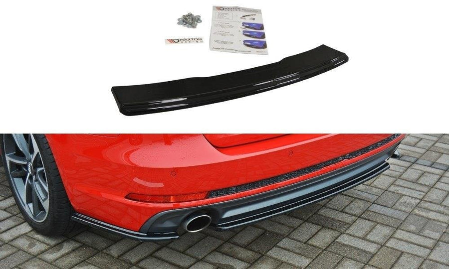 Maxton Design Audi A4 S-Line B9 Central Rear Splitter