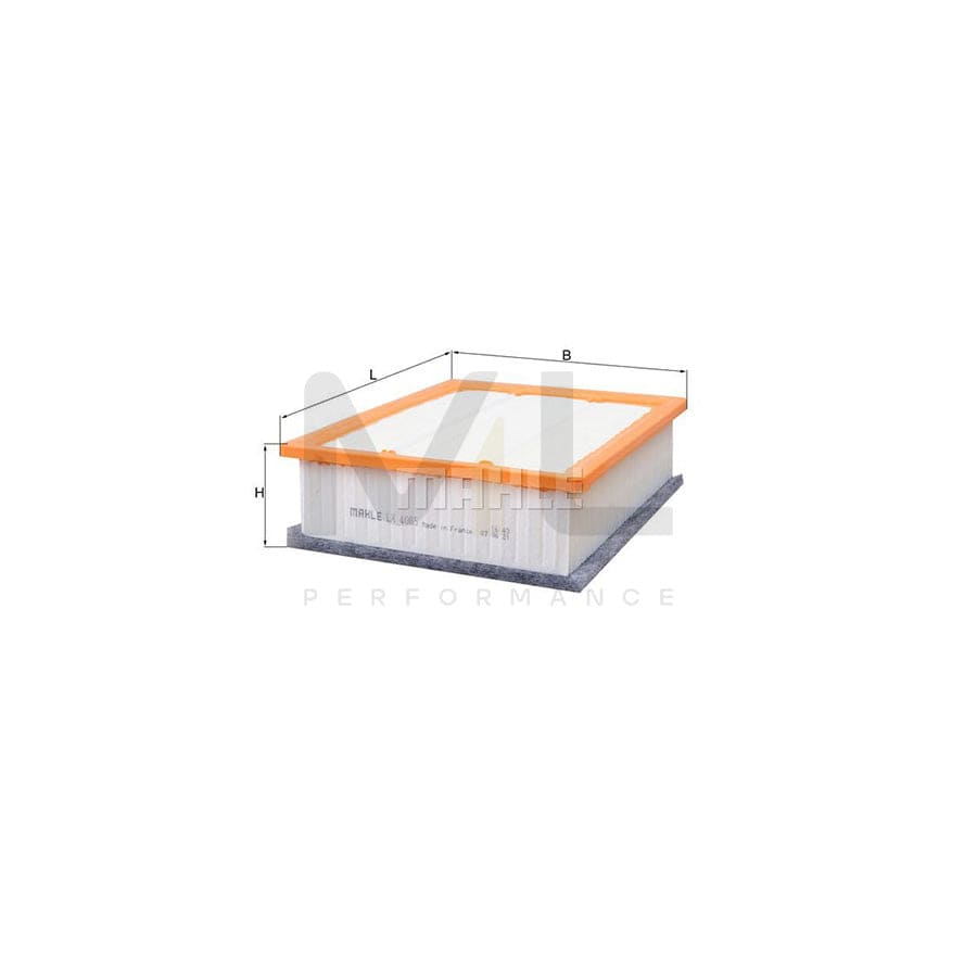 MAHLE ORIGINAL LX 4085 Air Filter Filter Insert | Performance Parts DirectCar Parts