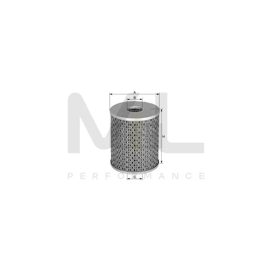 MANN-FILTER P 53 Fuel filter Filter Insert