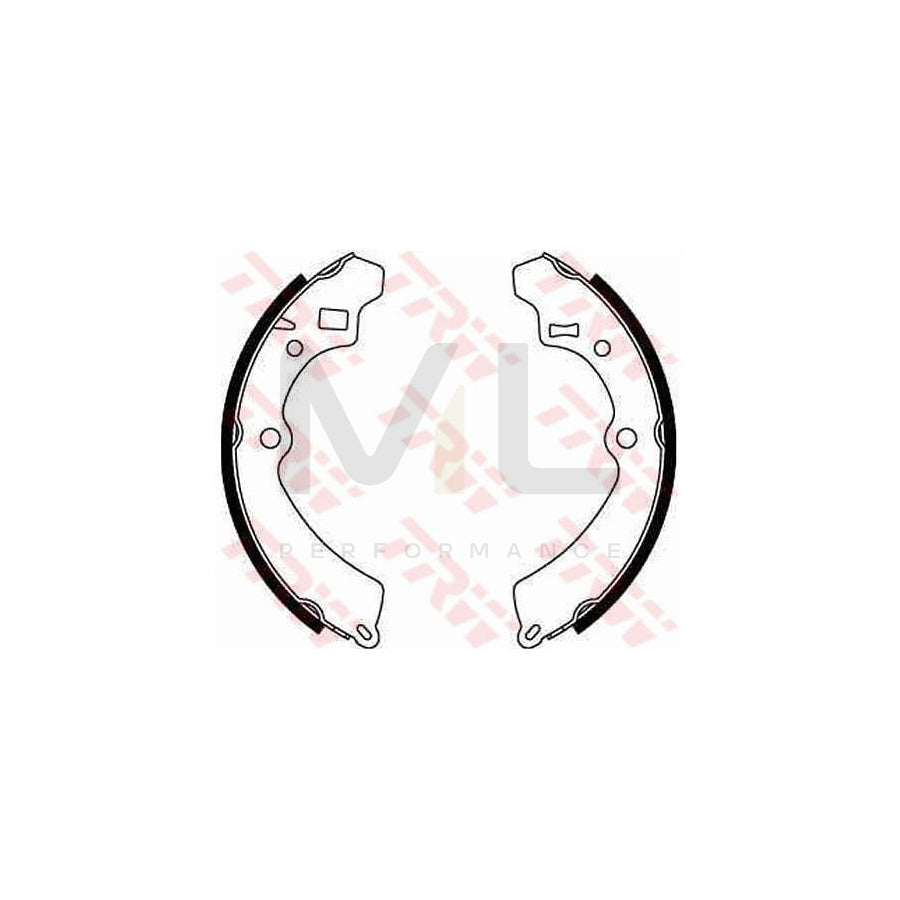 TRW GS8548 Brake Shoe Set | Performance Parts Direct Car Parts