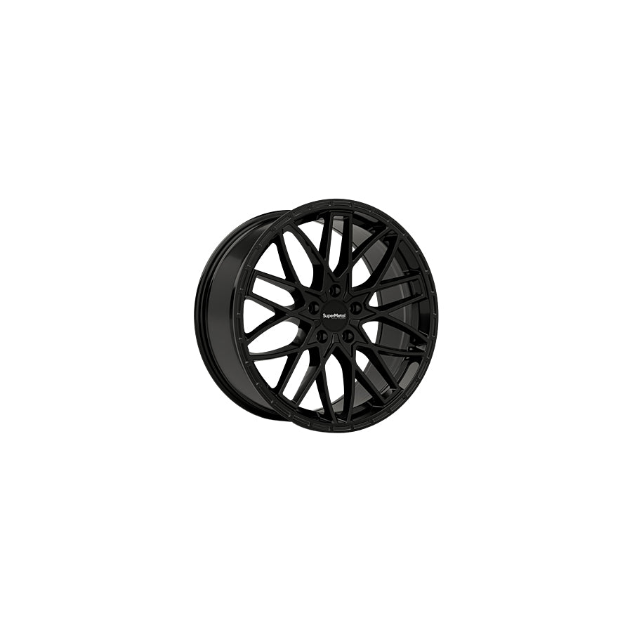 SuperMetal Vane 8x20 ET50 57116 Gloss Black Wheel |
