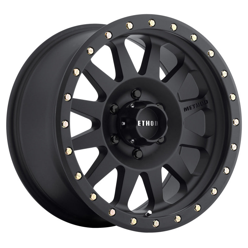 Method Wheels Method MR304 Double Standard 18x9 -12mm Offset 6x5.5 108mm CB Matte Black Wheel