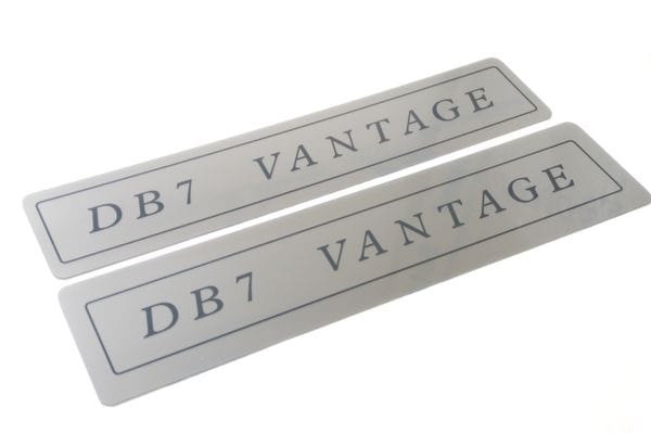 Genuine Aston Martin 699978-W Show Plates