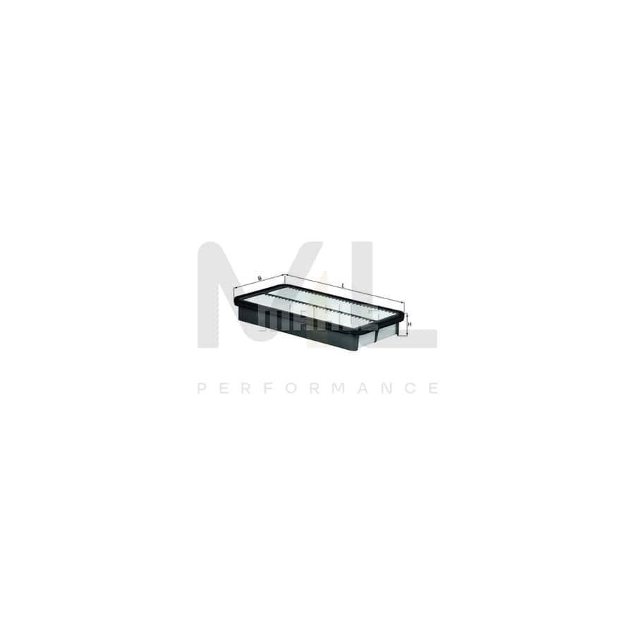 MAHLE ORIGINAL LX 809 Air Filter Filter Insert | Performance Parts DirectCar Parts