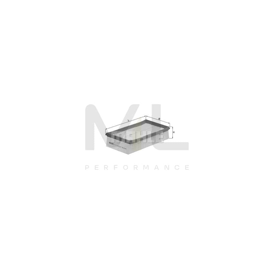 MAHLE ORIGINAL LX 867 Air Filter Filter Insert | Performance Parts DirectCar Parts