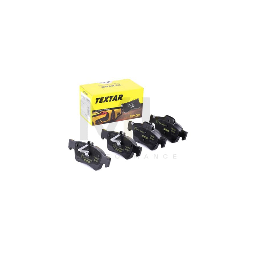 TEXTAR 2333403 Brake pad set prepared for wear indicator