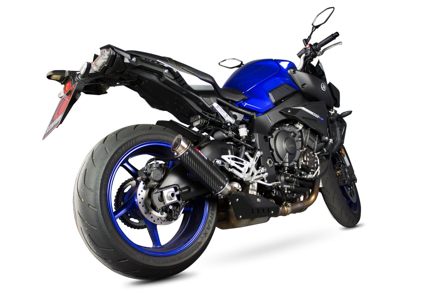 Scorpion YA1003CEM Yamaha MT-10 Rp1-Gp Slip-On - Carbon Fibre Sleeve | UK