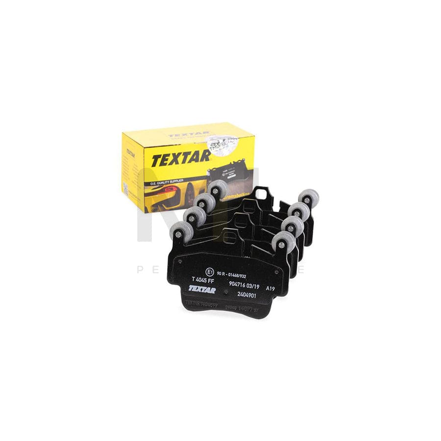 TEXTAR 2404901 Brake pad set prepared for wear indicator
