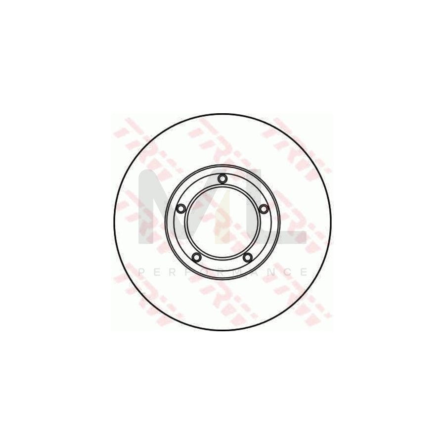 TRW DF1619 Brake Disc Vented | Performance Parts Direct Car Parts