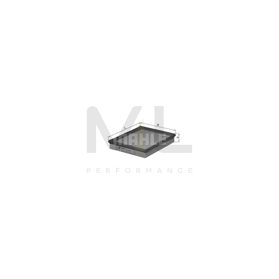 MAHLE ORIGINAL LX 119 Air Filter Filter Insert | Performance Parts DirectCar Parts
