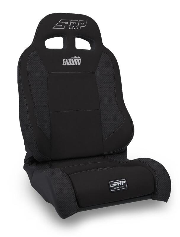 PRP Seats PRP EnduroTrek Reclining Suspension Seat - Black Suede - Passenger