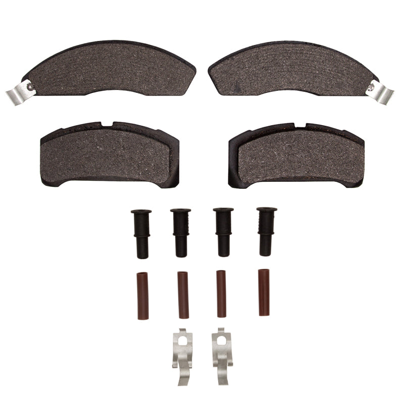 R1 Concepts R1 78-78 Ford Fairmont Front Semi Met Pads & Hardware Kit