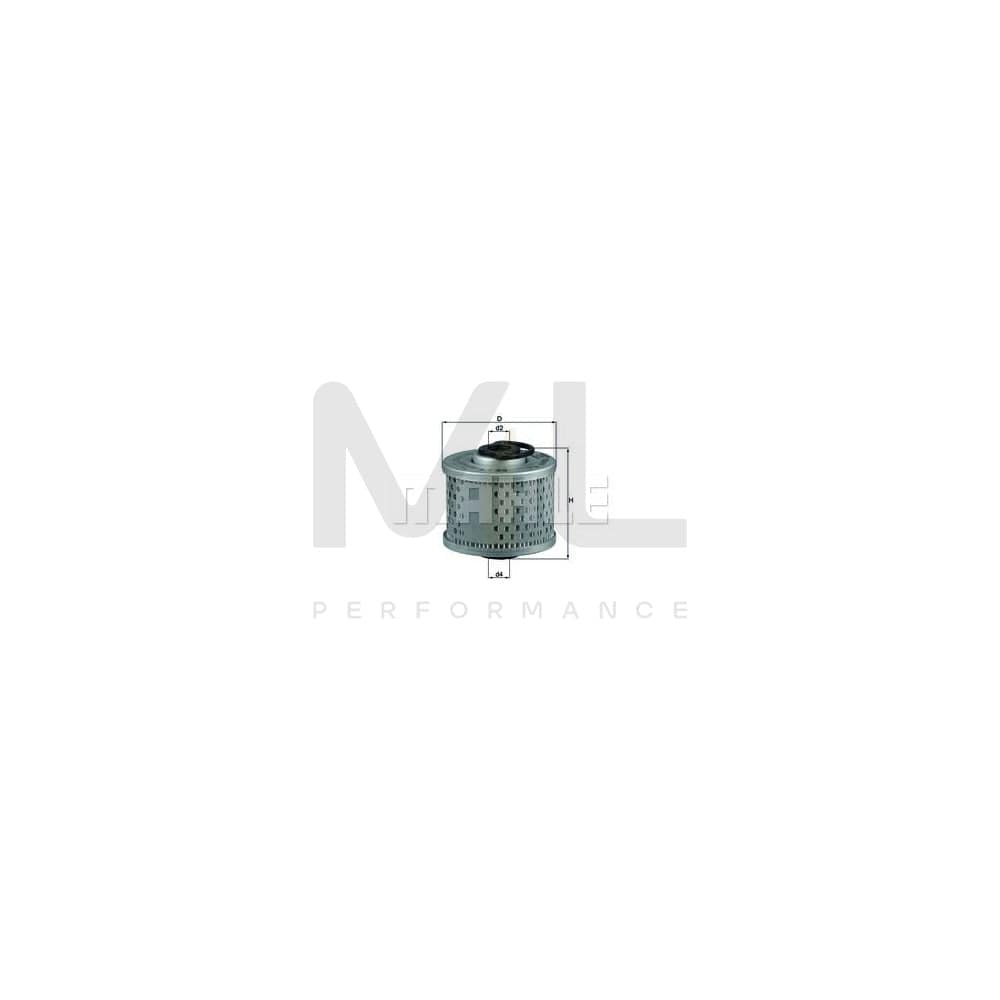 MAHLE ORIGINAL OC 585 Oil Filter Spin-on Filter | Performance Parts DirectCar Parts